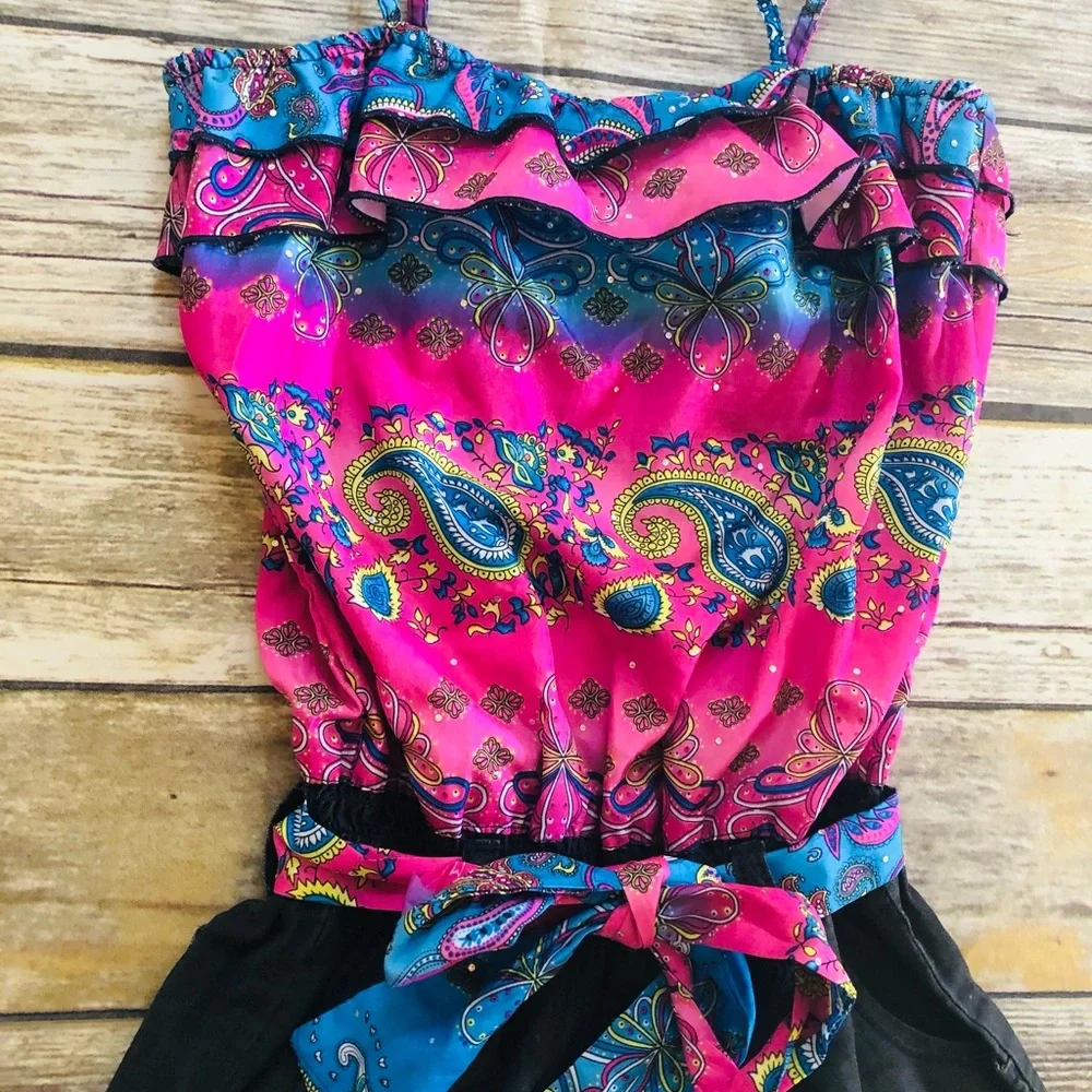 Girls pretty romper! Size 10